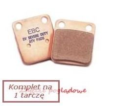 Klocki hamulcowe EBC FA677R (kpl. na 1 tarcze)