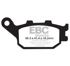 Klocki hamulcowe EBC FA174V V-PAD (kpl. na 1 tarcze)