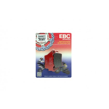 Klocki hamulcowe EBC FA208TT (kpl. na 1 tarcze)
