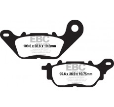 Klocki hamulcowe EBC FA662HH wzmacniane (kpl. na 1 tarcze)