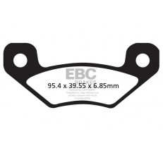 Klocki hamulcowe EBC FA398R (kpl. na 1 tarcze)