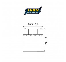 Filtr Oleju ISON 156 (HF156)