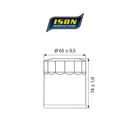 Filtr Oleju ISON 156 (HF156)