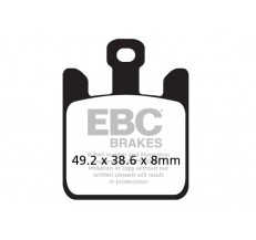 Klocki hamulcowe EBC FA369/4HH wzmacniane (kpl. na 1 tarcze)