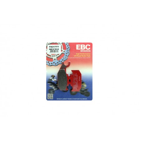 Klocki hamulcowe EBC FA317TT (kpl. na 1 tarcze)