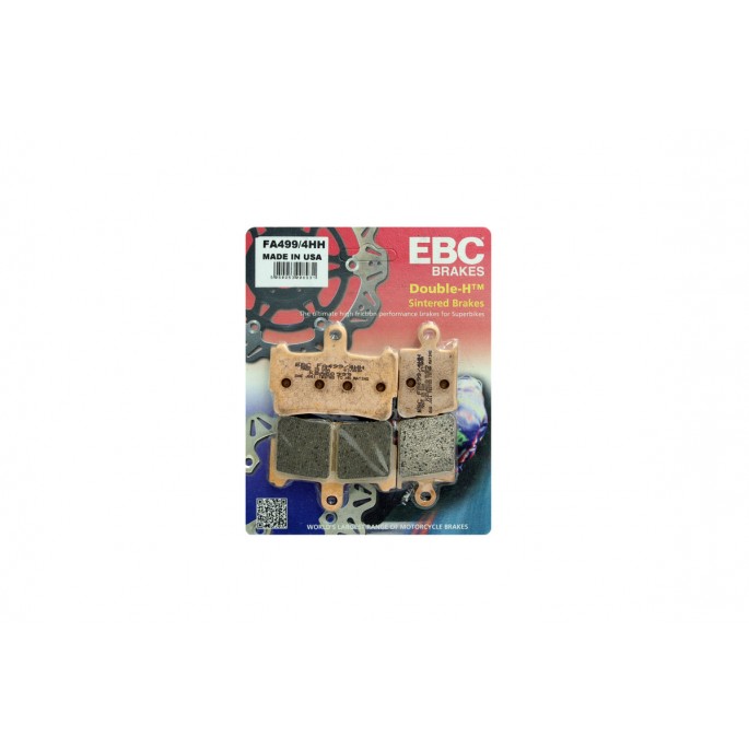 Klocki hamulcowe EBC FA499/4HH wzmacniane (kpl. na 1 tarcze)