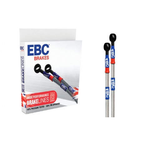 Przewody hamulcowe w stalowym oplocie EBC BLM8152-3F przednia oś DUCATI ST4 [98-03]
