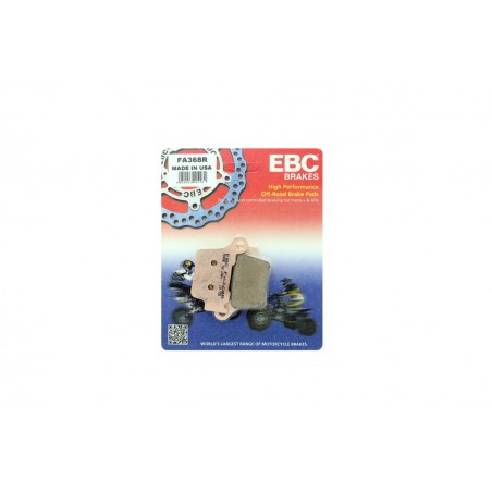 Klocki hamulcowe EBC FA368R (kpl. na 1 tarcze) (odpowiednik PROX 37.202302)
