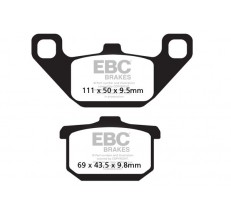 Klocki hamulcowe EBC FA085 (kpl. na 1 tarcze)