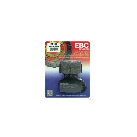 Klocki hamulcowe EBC FA104 (kpl. na 1 tarcze)