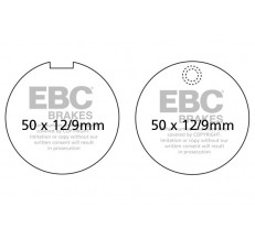 Klocki hamulcowe EBC FA055 (kpl. na 1 tarcze)