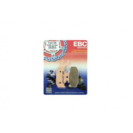 Klocki hamulcowe EBC FA413R (kpl. na 1 tarcze) (odpowiednik PROX 37.236102)