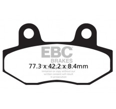 Klocki hamulcowe EBC FA086/2 (kpl. na 1 tarcze)