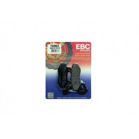 Klocki hamulcowe EBC FA086/2 (kpl. na 1 tarcze)