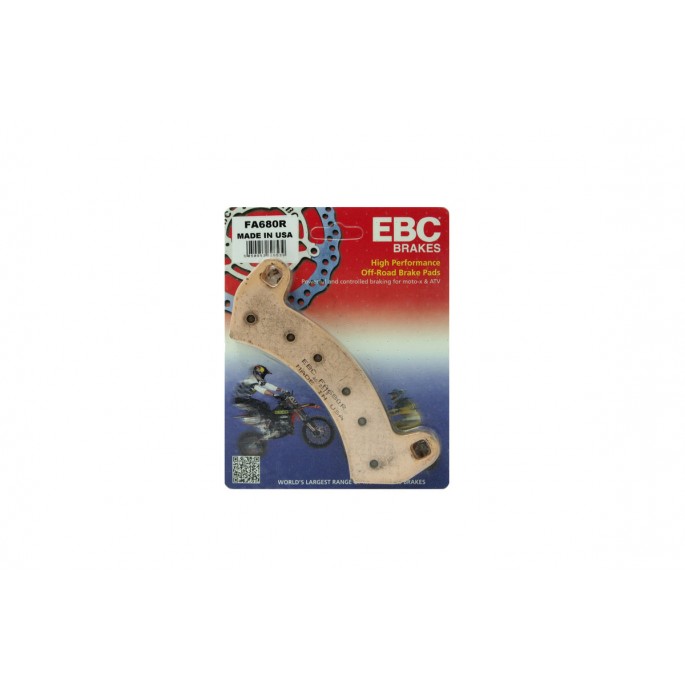 Klocki hamulcowe EBC FA680R (kpl. na 1 tarcze)