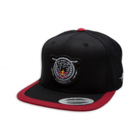 KINI-RB Crest Cap Black/Red