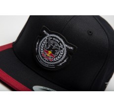 KINI-RB Crest Cap Black/Red