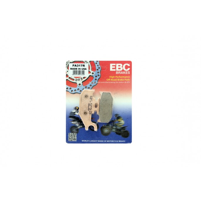 Klocki hamulcowe EBC FA317R (kpl. na 1 tarcze)