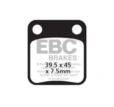 Klocki hamulcowe EBC FA054R (kpl. na 1 tarcze) (odpowiednik PROX 37.202002)