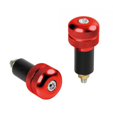 90324 SU-4 Universal bar ends (2 pcs) Red 17/ 23mm