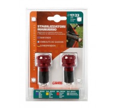 90324 SU-4 Universal bar ends (2 pcs) Red 17/ 23mm