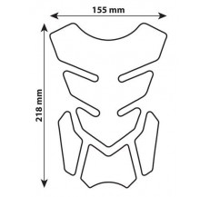 90511 Pro-Tank X2 tank pad Carbon