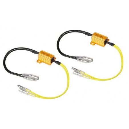 90469 Wired resistors with quick connectors, 2 pcs - 12V - 6 OHM - 25 W