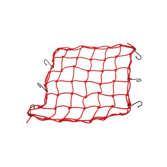 90501 Spider, multipurpose elastic net – Red