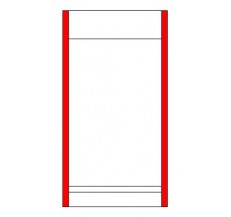 98990 Pair of pillars for modular display rack - 142 cm
