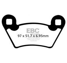 Klocki hamulcowe EBC FA354R (kpl. na 1 tarcze)