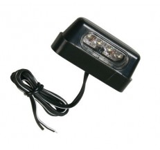 90162 - 4 Led licence plate lamp - White – Approved