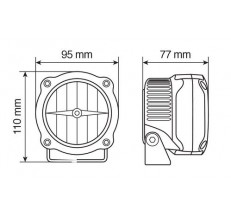 90461 - Max-Lum 2, pair of led fog lights, 12V