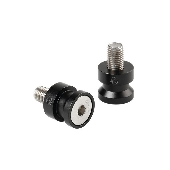 90641 Bobbins for forked stands - 10x1,25 mm – Black