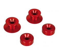 90342 Bobbins kit for forked stands - 10 mm – Red