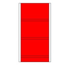 98998 Angular display rack F4, corner kit - 210 cm