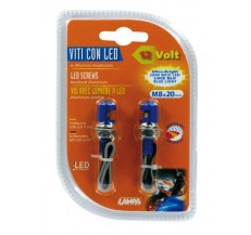 90176 Led screws, blue light, 2 pcs – Blue