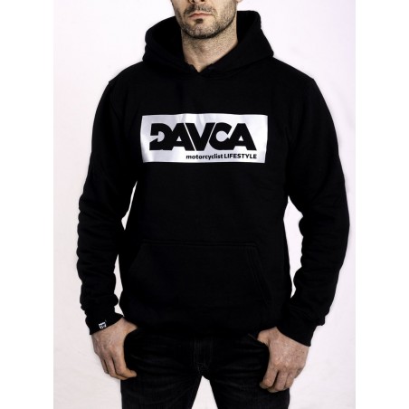 DAVCA Hoodie reflective logo