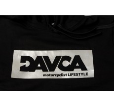 DAVCA Hoodie reflective logo