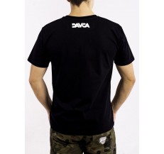 DAVCA T-shirt white logo