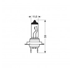 58054 12V Halogen lamp - (H7) - 100W - PX26d - 1 pcs – D/Blister