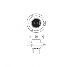 O64210NBS 12V Night Breaker Silver - H7 - 55W - PX26d - 1 pcs – Box