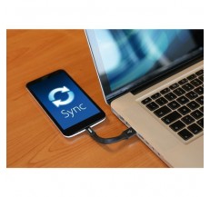 38918 Key chain with Usb  Micro Usb cable, 10 cm - Blister 1 pc