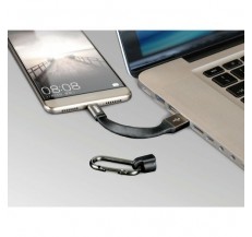 38889 Key chain with Usb  Usb Type-C, 10 cm - Blister 1 pc