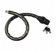 65382 Boa, hardened steel cable lock plastic coated Ø 24 mm - 120 cm