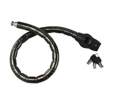 65383 Boa, hardened steel cable lock plastic coated Ø 24 mm - 160 cm