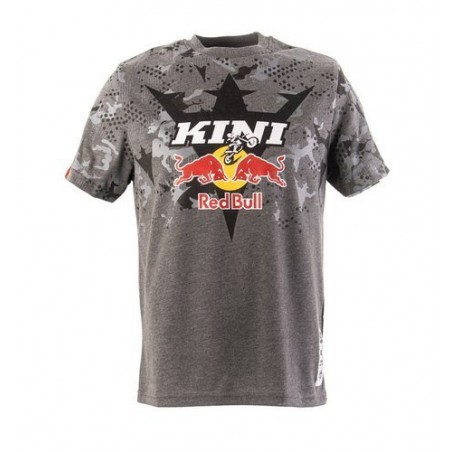 KINI-RB URBAN CAMO TEE - DARK GREY