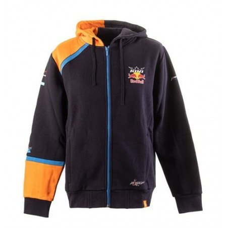 KINI-RB TEAM HOODIE JACKET - NAVY/ORANGE