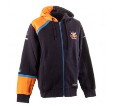 KINI-RB TEAM HOODIE JACKET - NAVY/ORANGE