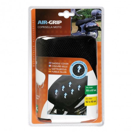 91430 Air-Grip, saddle cover for scooter - S - 55x67 cm