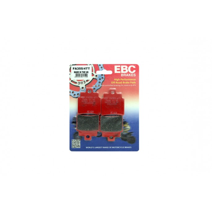 Klocki hamulcowe EBC FA355/4TT (kpl. na 1 tarcze)